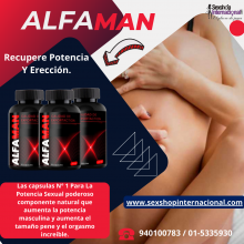 ALFAMAN Recupere Potencia Y Erección - SEXSHOP PLAZA NORTE.